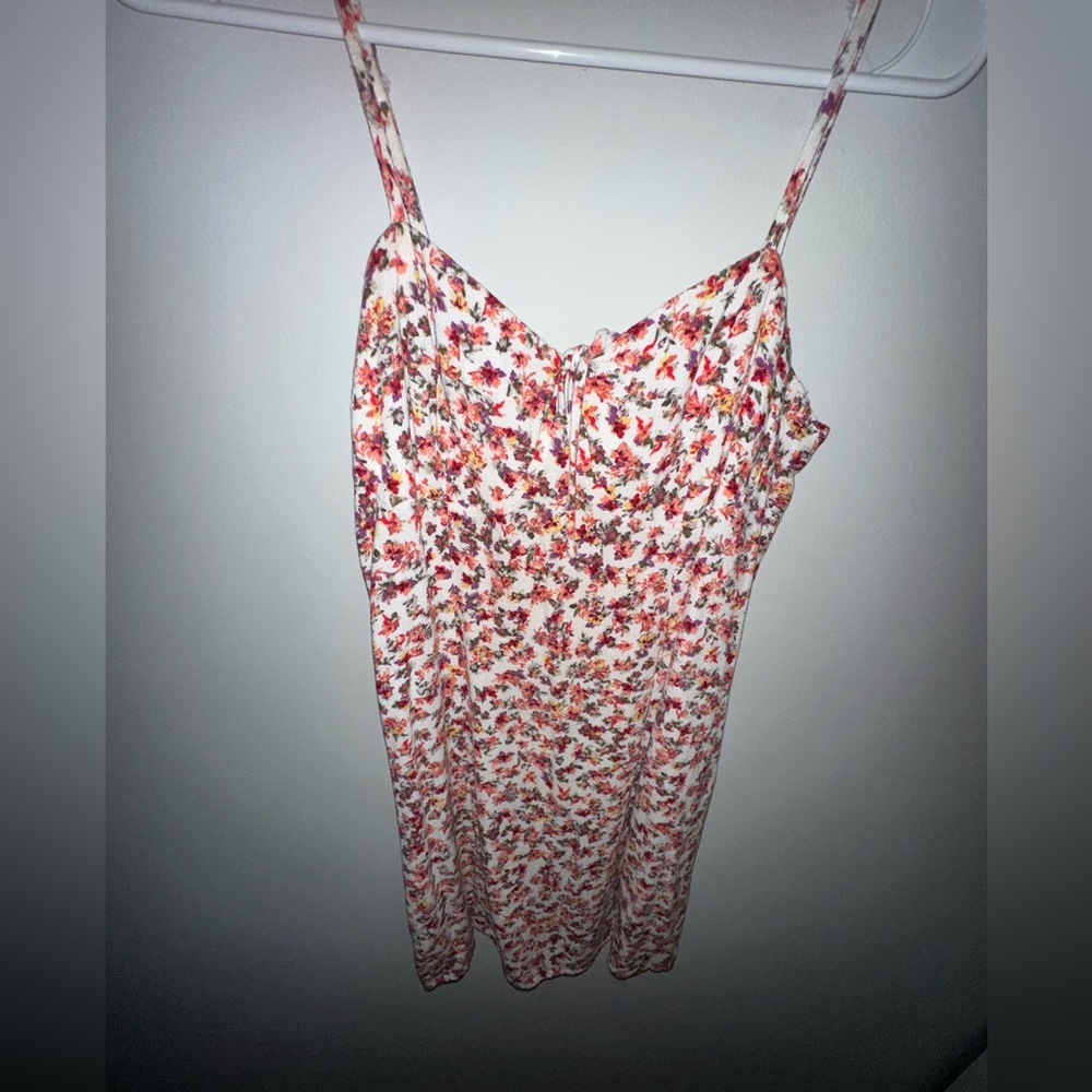 Floral mini dress
